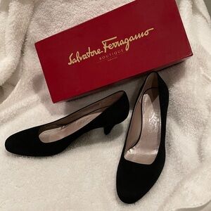 Salvatore Ferragamo Black Heels